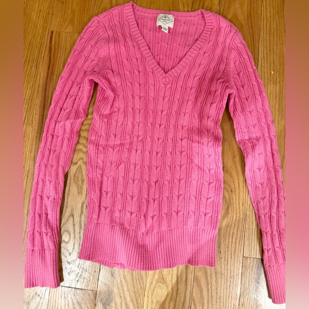 St. John’s bay Women v neck sweater blouse